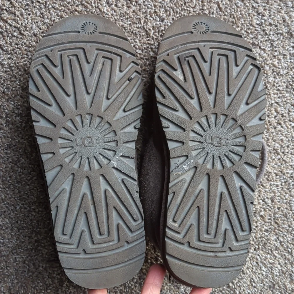 UGG Gray Suede Neumel Chukka Boots